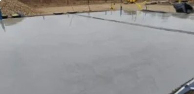 Power-floated warehouse floor